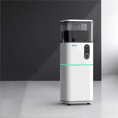 China Smart Wind Speed Air Purifier With HEPA H13 Water Tank And Humidifier factory