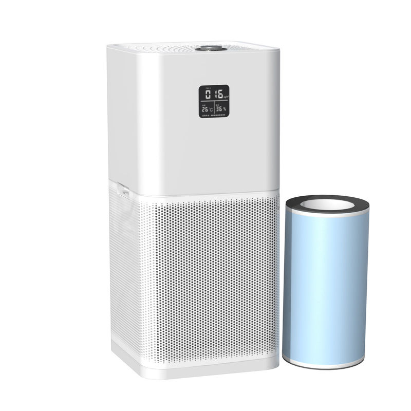 China Área de cobertura 858 pés quadrados Purificador de ar HEPA CADR Classificação 650 M3/h fábrica