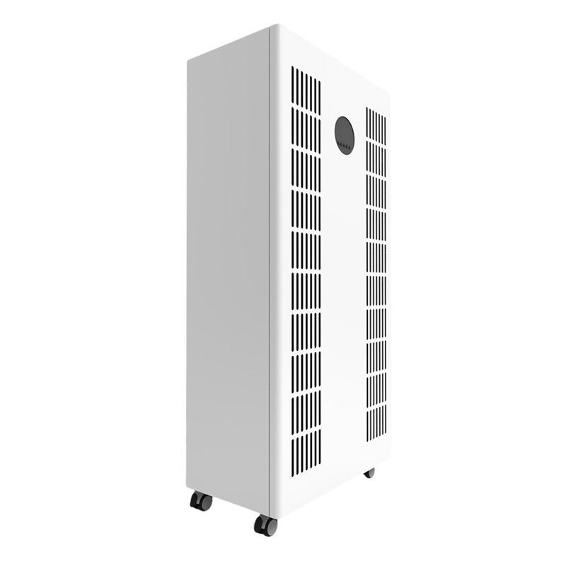 China Purificador de ar industrial com algodão antibacteriano, velocidade do vento inteligente e temporizador 1200 M3/h, certificado CADR CE fábrica